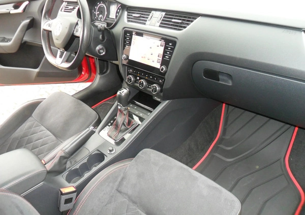 Skoda Octavia cena 84900 przebieg: 128400, rok produkcji 2018 z Grudziądz małe 254